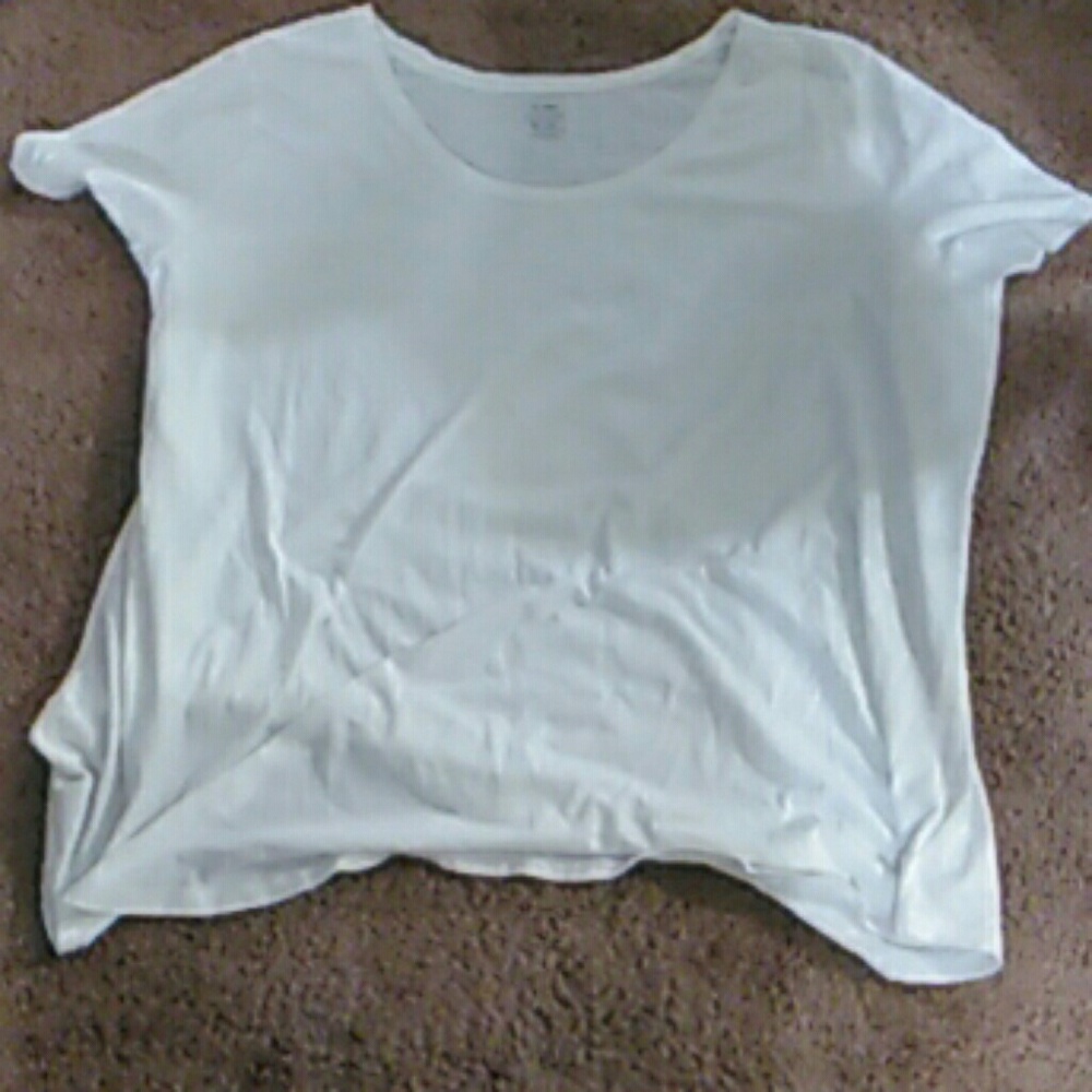 Old navy white top 3x plus